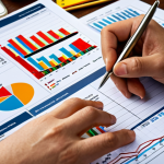 **Image of Financial Education**: Create an illustration of a person attending a financial education seminar, surrounded by charts and graphs depicting savings, investments, and debt management. The atmosphere should convey a sense of learning and empowerment in managing personal finances.